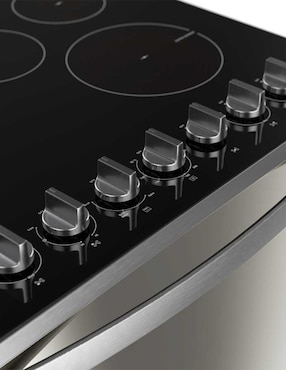 Estufa de piso eléctrica Whirlpool 75.9 cm WFRE2420D de 5 quemadores