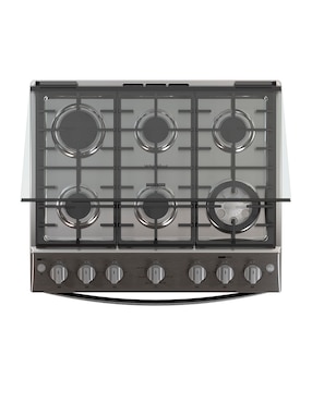 Estufa de piso a gas lp Whirlpool 76 cm WFR7050S de 6 quemadores