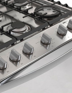 Estufa de piso a gas lp Whirlpool 76 cm WFR7250S de 6 quemadores