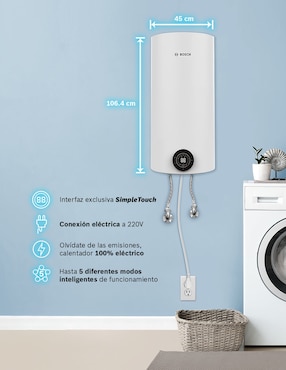 Calentador de depósito Bosch SMART TANK 120 L 220V 120 L eléctrico