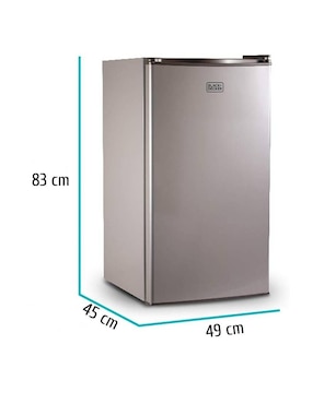 Refrigerador unipuerta Black + Decker 3.3 pies BCRK32V