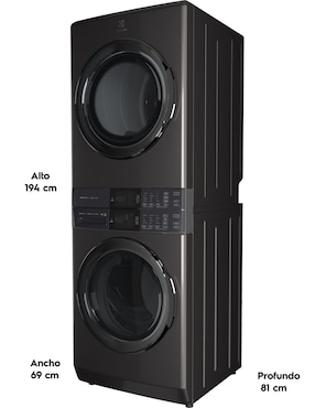 Combo lavadora + secadora Electrolux eléctrico 21 kg ELTE7600AT