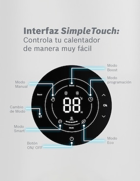 Calentador de depósito Bosch SMART TANK 35 L 120V 35 L eléctrico