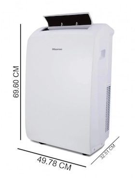 Aire acondicionado portátil Hisense frío 8000 BTU AP0822CW1W 115 v