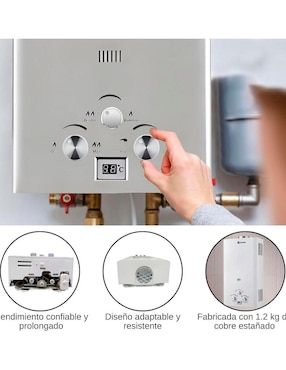 Calentador instantáneo Bluelander CBHH-0744 12 L gas lp/natural