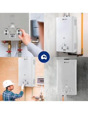 Calentador instantáneo Bluelander CBHH-0744 12 L gas lp/natural