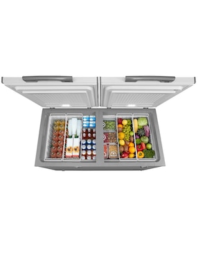 Congelador Midea MDRC564FZM01 deshielo manual con drenaje 15 pies cúbicos