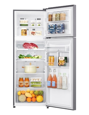 Refrigerador top mount Lg 11 pies cúbicos no frost inverter gt35wp