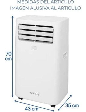 Aire acondicionado portátil Aurus frío 12000 BTU ARU-12A1 115 V
