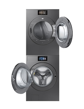 Combo lavadora + secadora Samsung gas natural/LP 26 kg F-WD90F26AUDSP