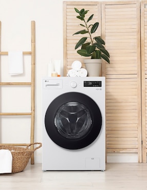 Lavasecadora LG eléctrica 20 kg 10 kg WD20EWNTS6P