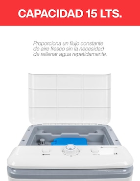 Enfriador evaporativo Stuka frío 15 L POLAR-2940CFM 127 V