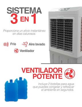 Enfriador evaporativo Stuka frío 48 L 4700CFM 127 V