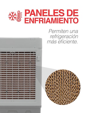 Enfriador evaporativo Stuka frío 48 L 4700CFM 127 V