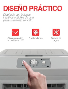 Enfriador evaporativo Stuka frío 48 L 4700CFM 127 V