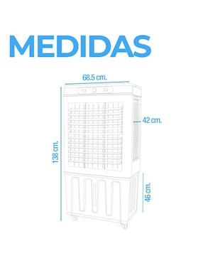Enfriador evaporativo Stuka frío 100 l POLAR-9424CFM 110 V