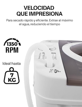 Secadora electrónica Oneva de 7 kg con 5 ciclos sydney