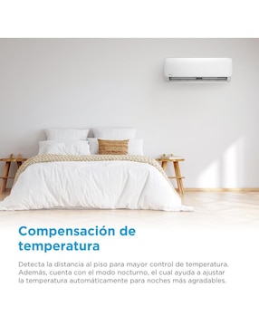 Aire acondicionado mini split Midea Frío y calor 18000 BTU MAS18H2AGS 220 V
