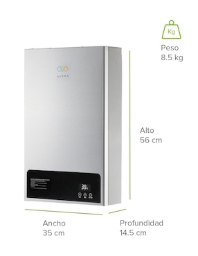 Calentador instantáneo Avera CM10NAT 10 l gas natural