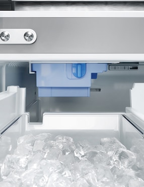 Refrigerador bottom mount Haier 18 pies cúbicos con tecnología inverter, no frost y fábrica de hielo htm507jmlss0