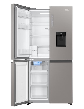 Refrigerador bottom mount Haier 18 pies cúbicos con tecnología inverter, no frost y fábrica de hielo htm507jmlss0