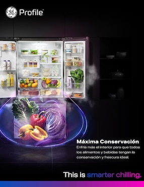 Refrigerador french door Ge Profile 21 pies cúbicos tecnología no frost PYN21JYWCFS