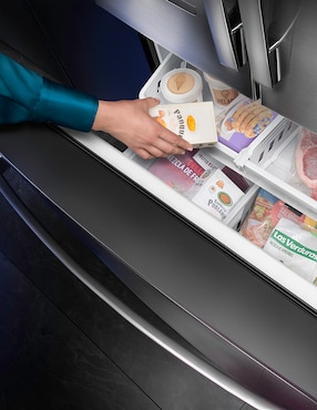 Refrigerador french door Ge Profile 21 pies cúbicos tecnología no frost PYN21JYWCFS
