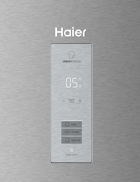 Refrigerador dúplex Haier 16 pies cúbicos con tecnología inverter, no frost y fábrica de hielo GEMH500PDRSS0
