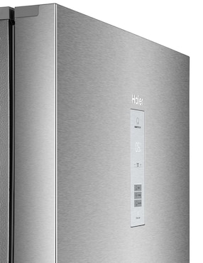 Refrigerador dúplex Haier 16 pies cúbicos con tecnología inverter, no frost y fábrica de hielo GEMH500PDRSS0