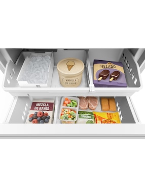 Refrigerador french door Ge Profile 22 pies cúbicos tecnología no frost PWN22JBWCKB