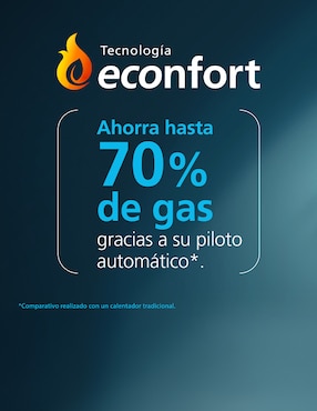 Calentador instantáneo Mabe CIM063SLP 6 L Gas LP