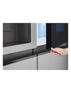Refrigerador dúplex LG 27 pies cúbicos inverter y no frost y fábrica de hielo VS28XNP