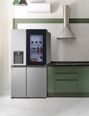 Refrigerador dúplex LG 27 pies cúbicos inverter y no frost y fábrica de hielo VS28XNP