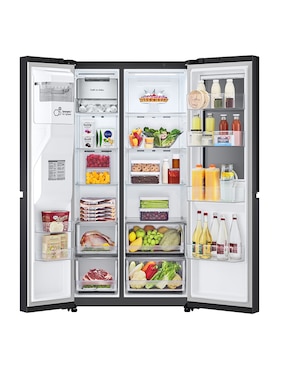 Refrigerador dúplex LG 27 pies cúbicos inverter, no frost y fabrica de hielo VS28XCT