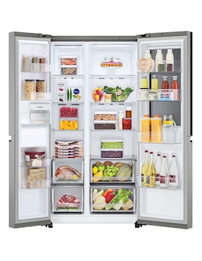 Refrigerador dúplex LG 23 pies cúbicos inverter, no frost y fabrica de hielo VS23QDP