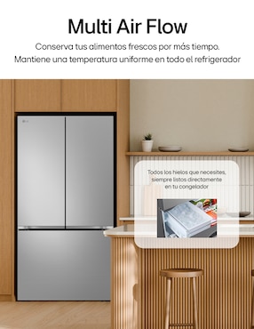 Refrigerador french door LG 32 pies cúbicos no frost  fábrica de hielos automática GM90FIP