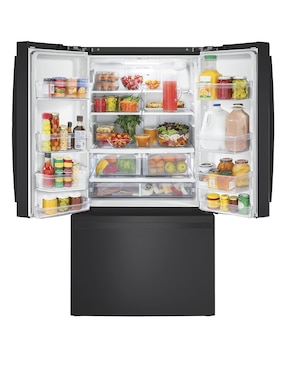 Refrigerador bottom mount Ge Profile 21 pies cúbicos tecnología no frost y fábrica de hielos PYN21JBWCKB