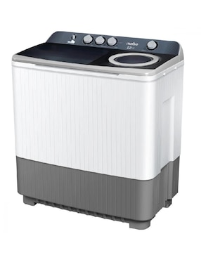 Lavadora doble tina Mabe 22 kg semiautomática carga superior lmdx2224hbab0