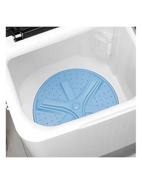 Lavadora doble tina Mabe 22 kg semiautomática carga superior lmdx2224hbab0
