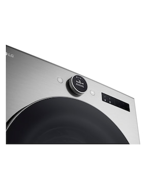 Secadora de gas natural LG de 22 kg con 23 ciclos DF22VFXS6B