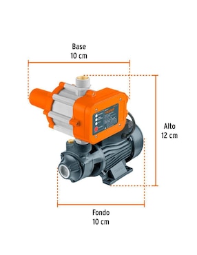 Bomba de agua periférica Truper 1/2 HP