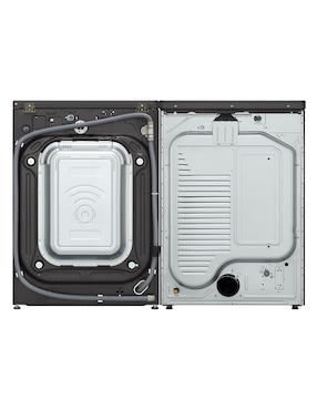 Combo lavadora + secadora LG eléctrico 25 kg WM25BFXS.DF22BFXS6B