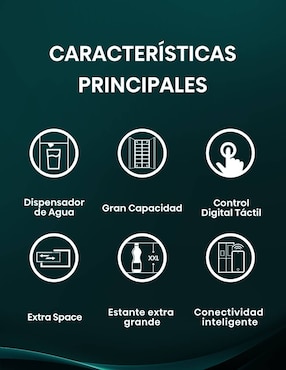 Refrigerador dúplex Hisense 22 pies cúbicos inverter y no frost y fábrica de hielo RS22N6IBX