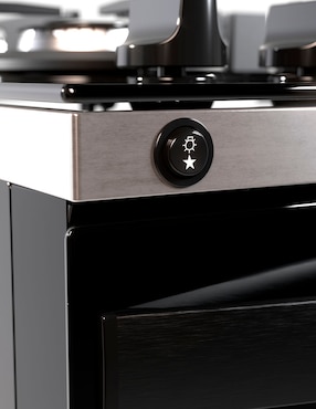 Estufa de piso a gas lp Whirlpool 77.6 cm WFD5LABNUW de 5 quemadores