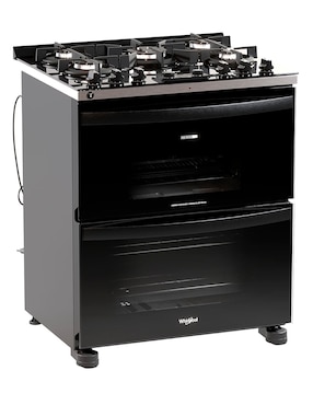 Estufa de piso a gas lp Whirlpool 77.6 cm WFD5LABNUW de 5 quemadores