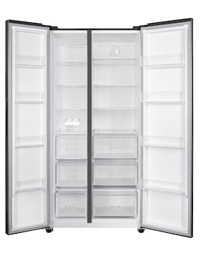 Refrigerador dúplex Mabe 24 pies cúbicos inverter y no frost MSM689LKLSS0