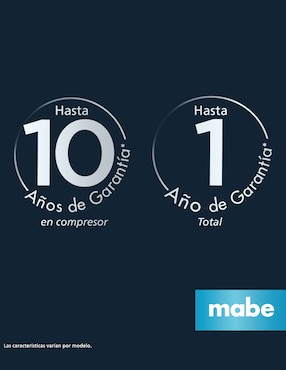 Refrigerador dúplex Mabe 24 pies cúbicos inverter y no frost MSM689LKLSS0