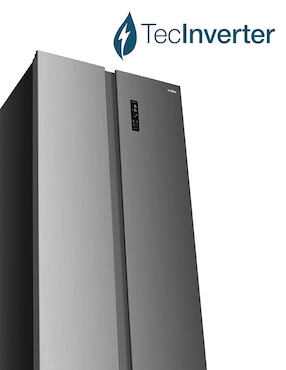 Refrigerador dúplex Mabe 24 pies cúbicos inverter y no frost MSM689LKLSS0
