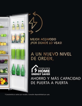 Refrigerador dúplex Mabe 24 pies cúbicos no frost MSM689LKLBS0