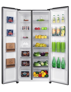 Refrigerador dúplex Mabe 24 pies cúbicos no frost MSM689LKLBS0